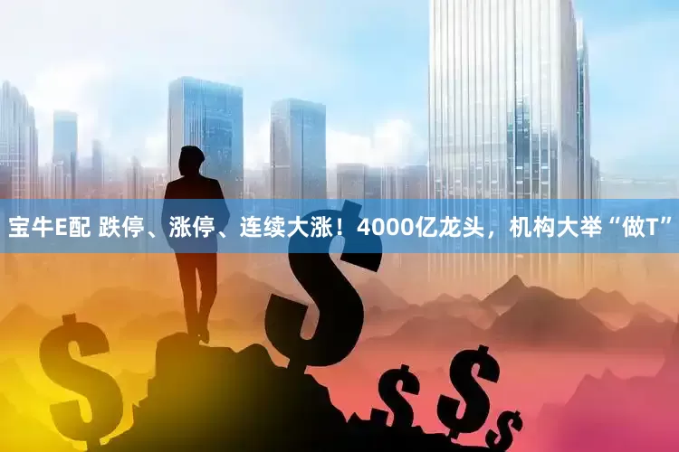 宝牛E配 跌停、涨停、连续大涨！4000亿龙头，机构大举“做T”